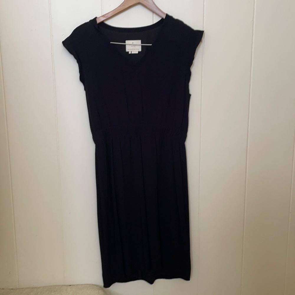 Kate Spade Black Midi Dress